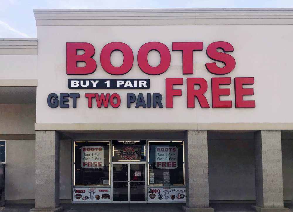 discount boots near me
